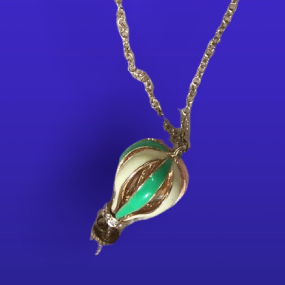 Hot air balloon Necklace and Pendant